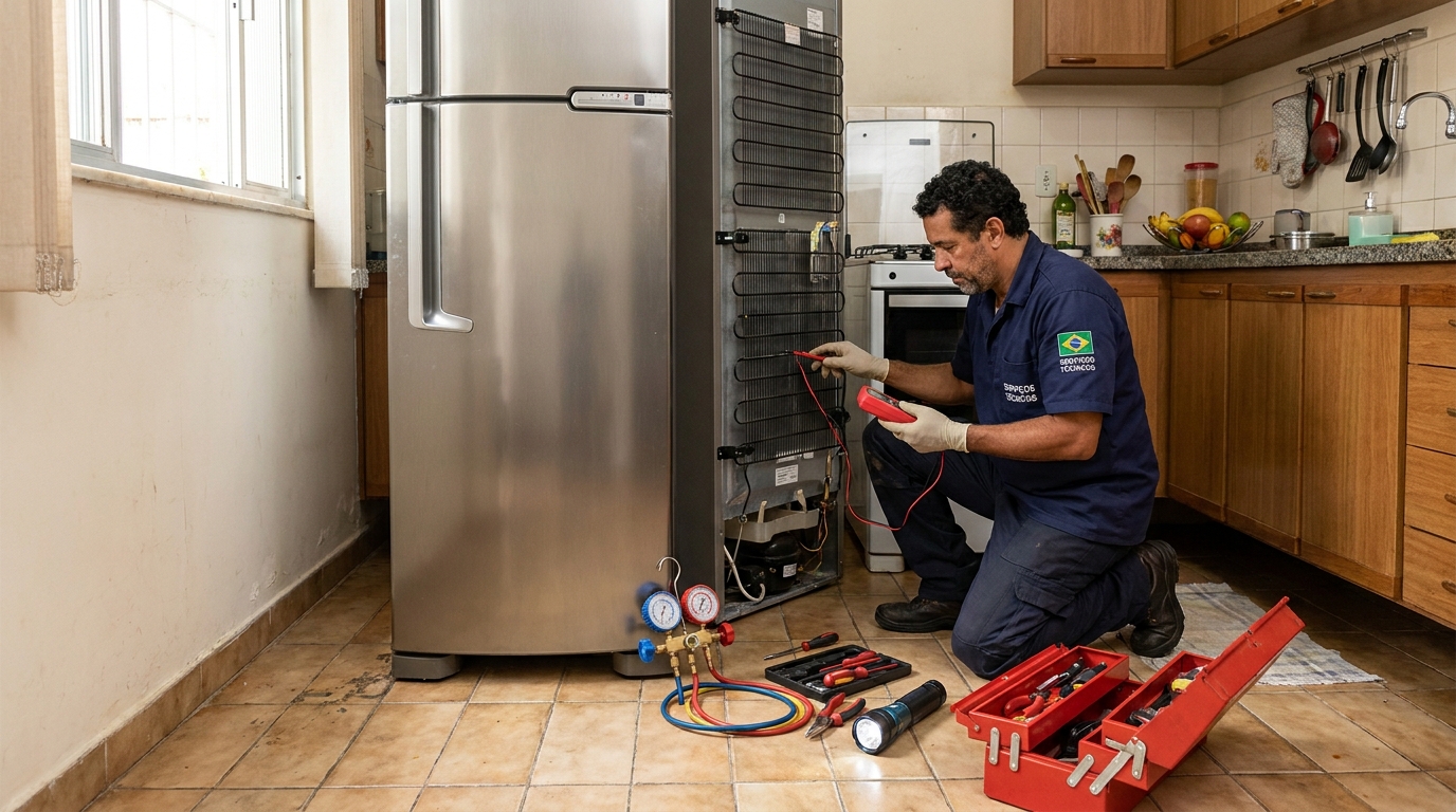 Manutenção na refrigeração em Contagem-MG
